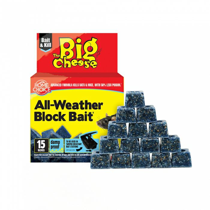 The Big Cheese All Weather Bait Block 15x10g Marshall and Pearson