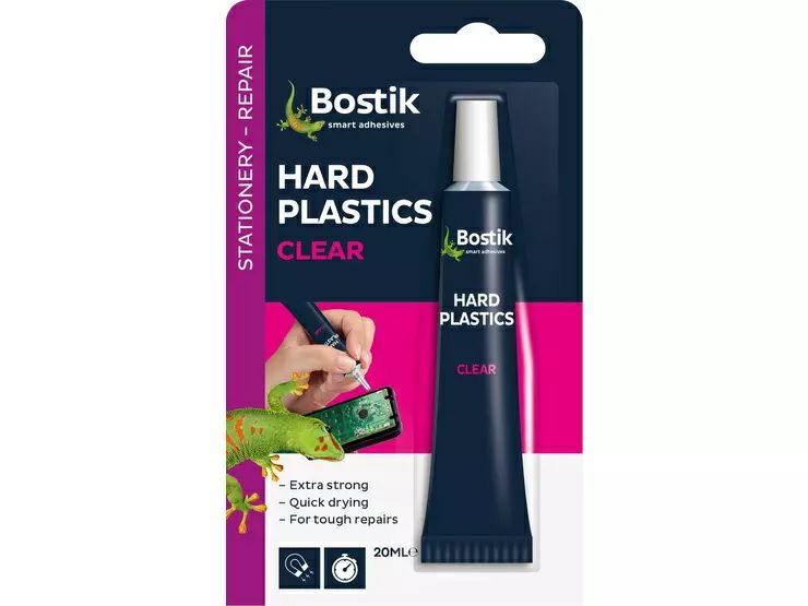 Bostik Hard Plastic Clear Glue Marshall and Pearson